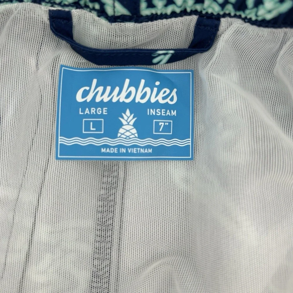 Chubbies The Neon Glades Swim Trunks Mens L 7
